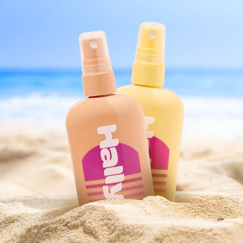 Hally Hair Lighten Up - Blonde & Light Brown Hair Lightener Spray 3.4 oz