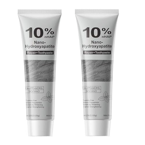 Fluoride-Free Nano Hydroxyapatite Toothpaste, Mint, 2-Pack
