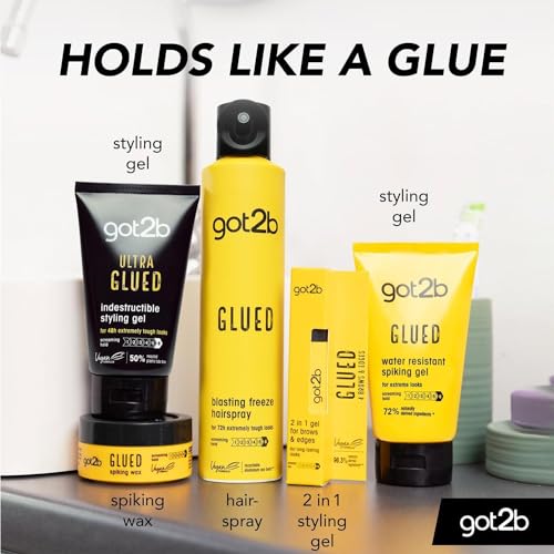 Schwarzkopf Got2b Glued Spiking Glue - Water Resistant (150ml, 2 Pack)