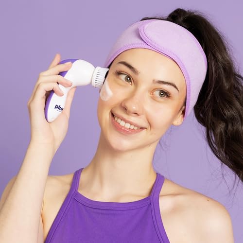 Plum Beauty Facial Cleansing System with 2 Brush Heads