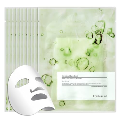 Pyunkang Yul Ceramide Calming Mask Pack - 10 PCS for Sensitive Skin