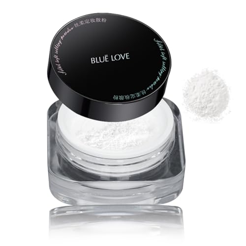 BLUE LOVE Loose Setting Powder - Oil Control, Waterproof, Translucent