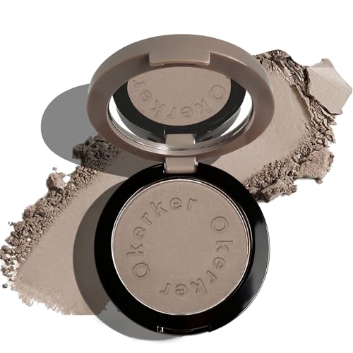 Okerker Cool Toned Contour Palette with Mirror - Taupe Grey Face Makeup