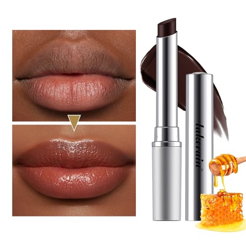 URQT Honey Tinted Lip Balm - Moisturizing Sheer Lipstick, Dark Cherry