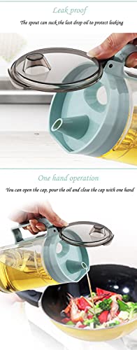 TENTA KITCHEN Olive Oil and Vinegar Dispenser Bottle - 550ml