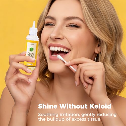 Oycevila Piercing Bump Solution Oil 0.5 oz with 20 Cotton Swabs - Targeted Aftercare