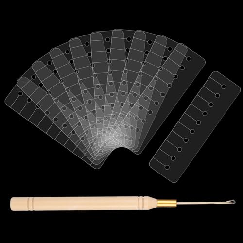 11 PCS Hair Extension Heat Shield Guard Kit with Hook Needle