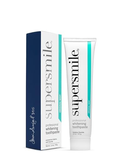 Supersmile Original Mint Whitening Toothpaste - 1.4 oz Travel Size