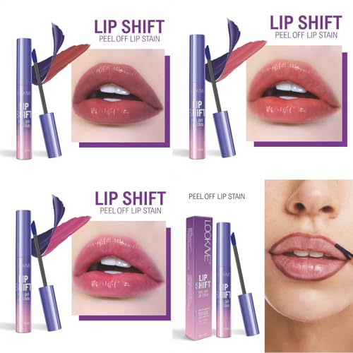 3Pcs Waterproof Peel Off Lip Liner Stain Set - Long-Lasting Matte Tint