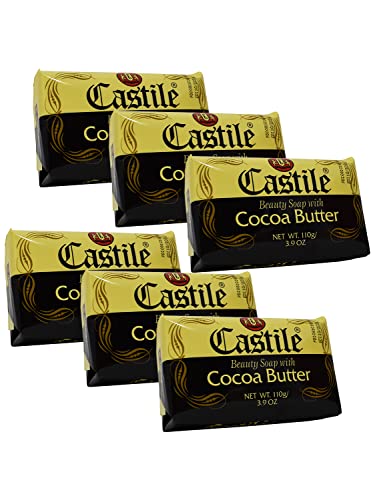 ELP Essential Castile Soap with Cocoa Butter - 6 Pack (3.9 oz)