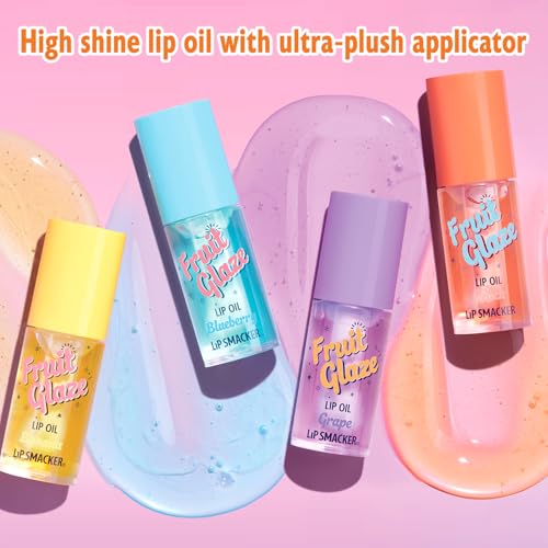 Lip Smacker Fruit Glaze Banana Lip Oil - Ultra-Hydrating Shine