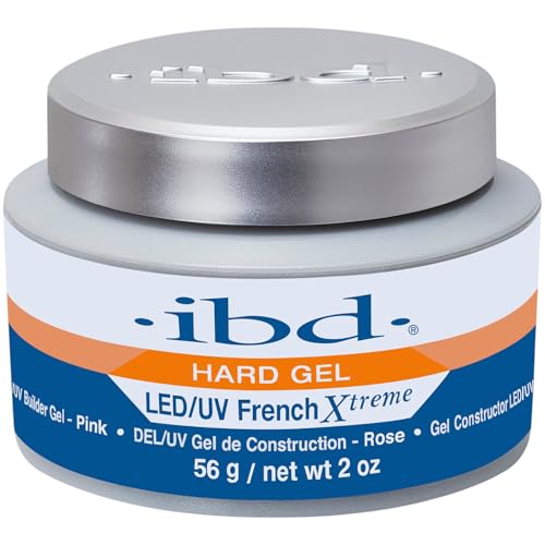IBD Hard Gel - LED/UV Xtreme Pink Nail Builder Gel, 56g