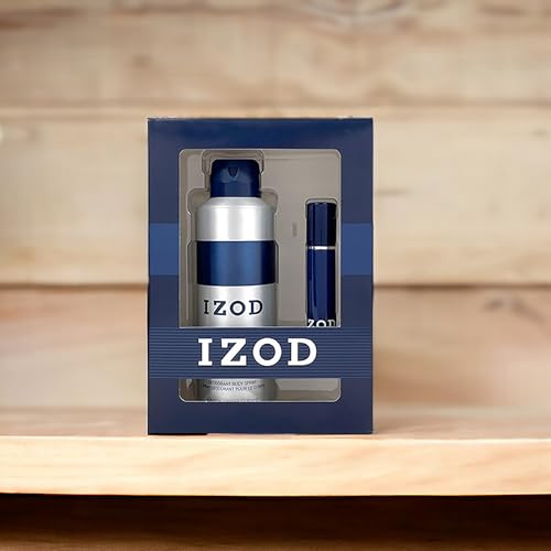 Izod Blue Legacy Navy Blue Eau De Toilette & Body Spray Set for Men