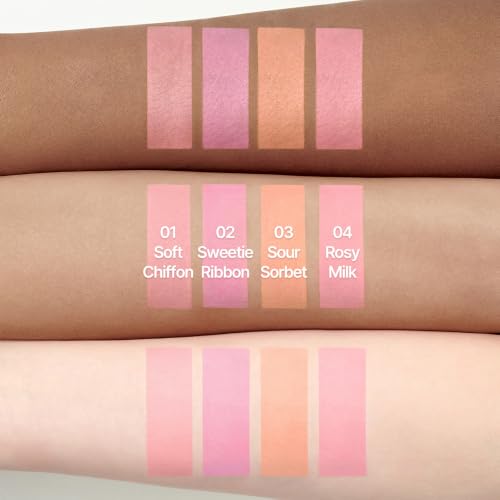 Dasique Soft Veil Blush #04 Rosy Milk - Moisturizing Cream Finish