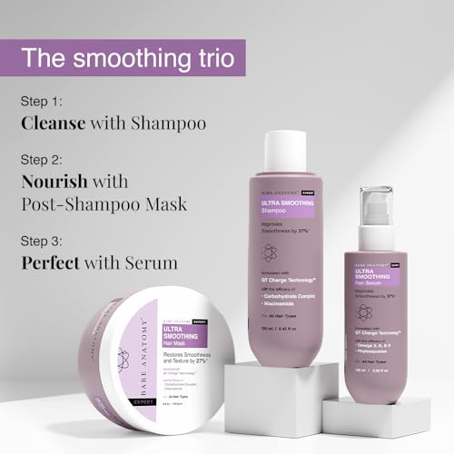 Bare Anatomy Ultra Smoothing Hair Serum - 100ml for Frizzy Hair
