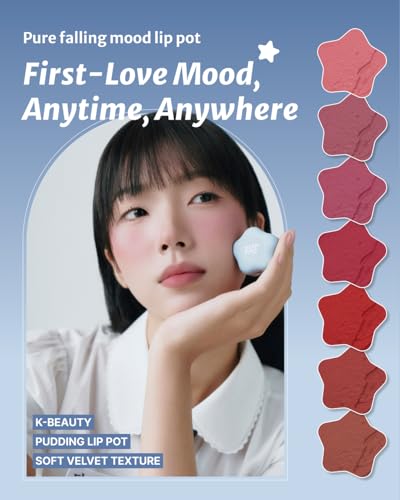 DEARMAY Pure Falling Mood Lip Pot - No. 05 Stolen Kiss Vegan Lip & Cheek Tint