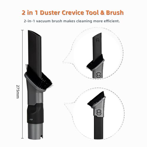 2-in-1 Duster Crevice Tool for Shark Rotator & Rocket Vacuums