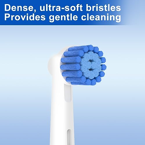 16 Count Sensitive Gum Care Brush Heads for Oral-B Electric Toothbrush