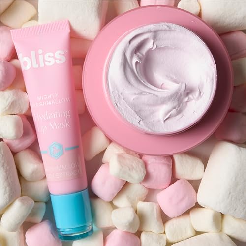 Bliss Mighty Marshmallow Hydrating Lip Mask Treatment - Self-Care Essential, 02 Variant