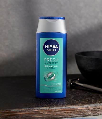 NIVEA Men Anti-Grease Shampoo 400ml for Oily Hair Care