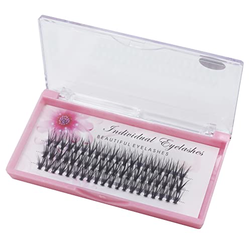 Bodermincer 14mm False Eyelash Clusters 0.07mm Thick Natural Curl Handmade Bulk