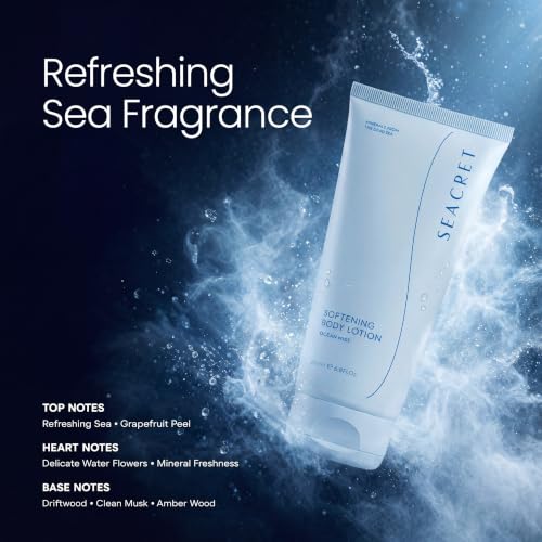 SEACRET Ocean Mist Body Lotion for Dry Skin - 6.8 Fl Oz