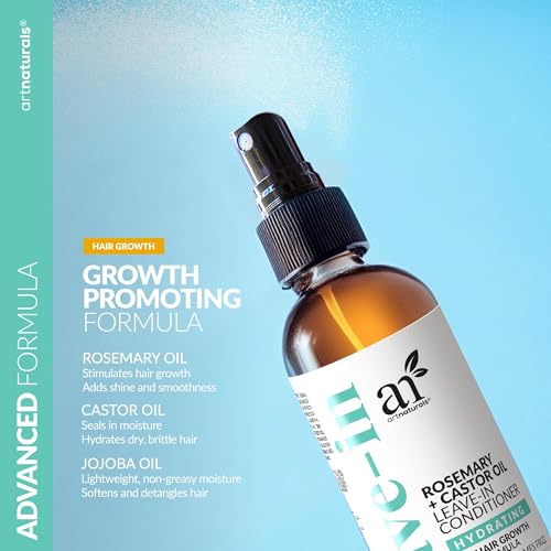 Artnaturals Rosemary & Castor Leave-In Conditioner 8 fl oz, 2 Pack