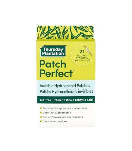 Thursday Plantation Invisible Hydrocolloid Patches with Tea Tree & Salicylic Acid - 21 Count