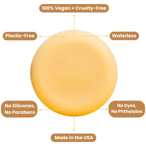 ECO ROOTS Coconut Solid Lotion Bar | Vegan Moisturizer in Tin