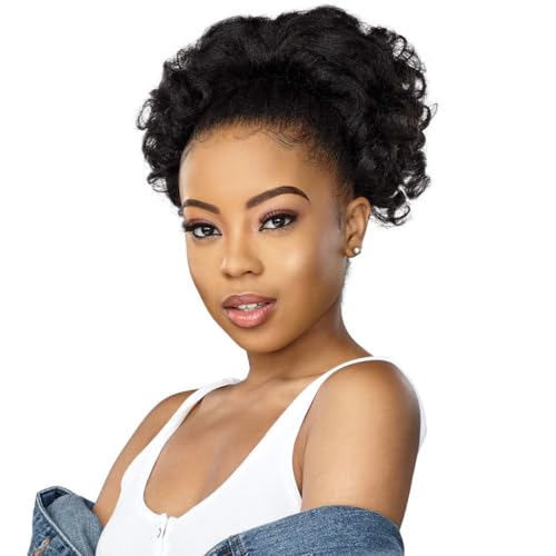Sensationnel Curls Kinksandco Ponytail - Top Lady 1 Jet Black