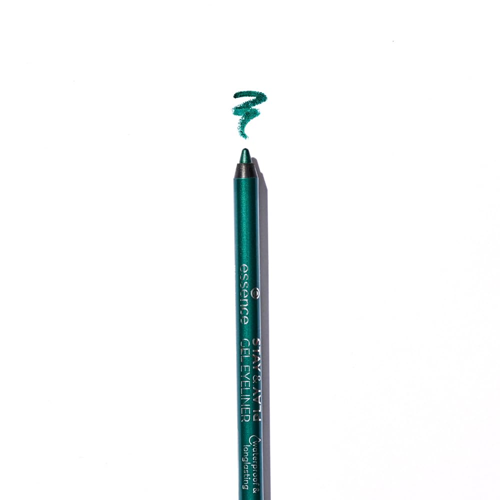Stay & Play Gel Eyeliner - Waterproof, Long-Lasting Formula | Super Soft Texture | Vegan (05 Verry Berry)