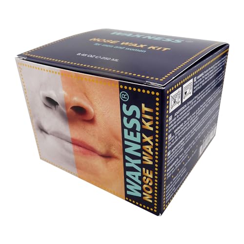 Waxness Microwave Nose and Face Hair Removal Kit, 8.45 oz