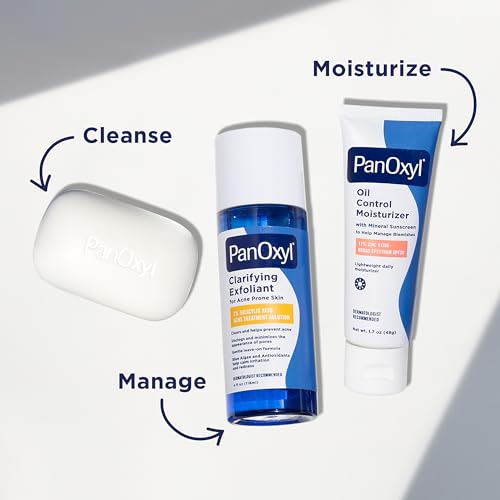 PanOxyl Clarifying Exfoliant 2% Salicylic Acid for Acne Prone Skin - 4 fl oz
