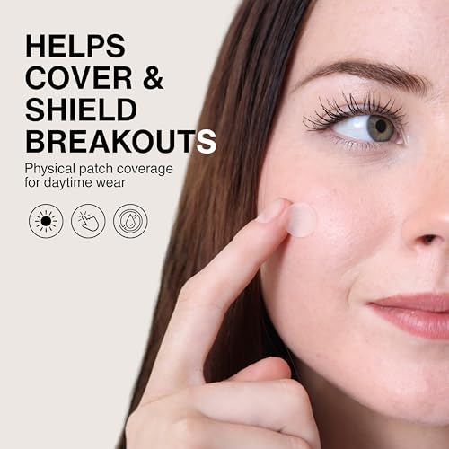 SMARTMED 120 Count Clear Hydrocolloid Acne Patches - Invisible, Waterproof Blemish Treatment