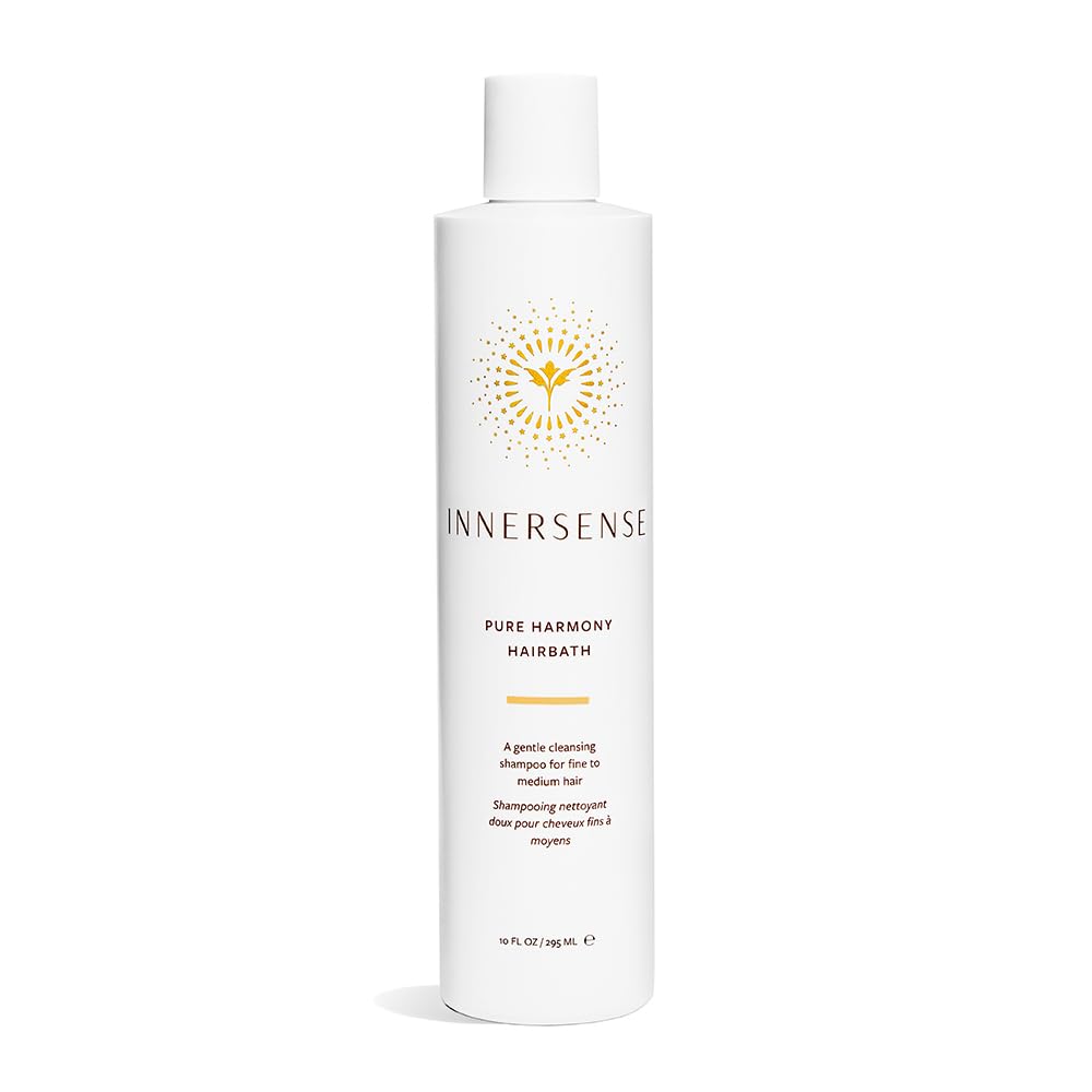 INNERSENSE Organic Beauty - Natural Pure Harmony Hairbath Shampoo | Non-Toxic, Cruelty-Free, Clean Haircare (10oz)