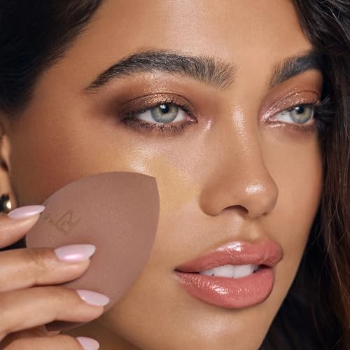 Real Techniques Bare Finish Sponge Duo - 2 Makeup Sponges for Flawless Application