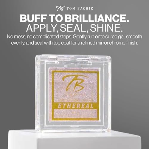 Bachik Cosmic Chrome Nail Powder - Ethereal Holographic Pigment