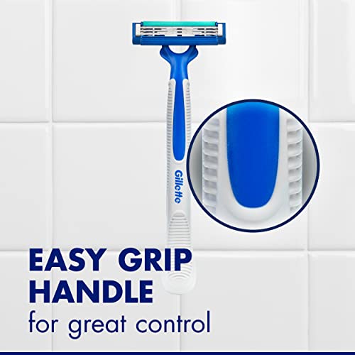 Gillette Sensor3 Men's Disposable Razors - 8 Count for Smooth Shave
