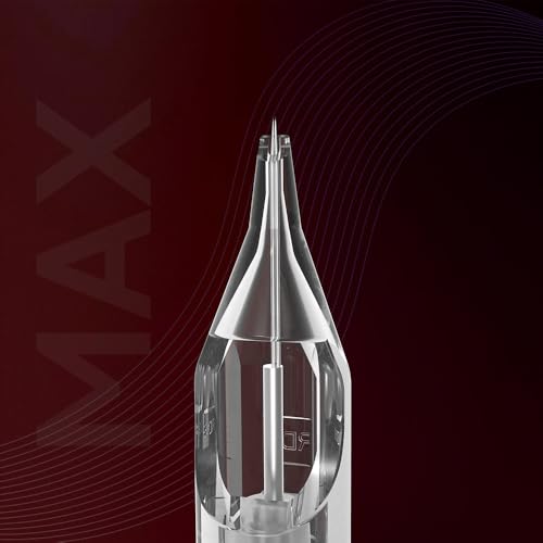 T&T Round Liner Tattoo Needle Cartridges - Box of 20, Medical-Grade