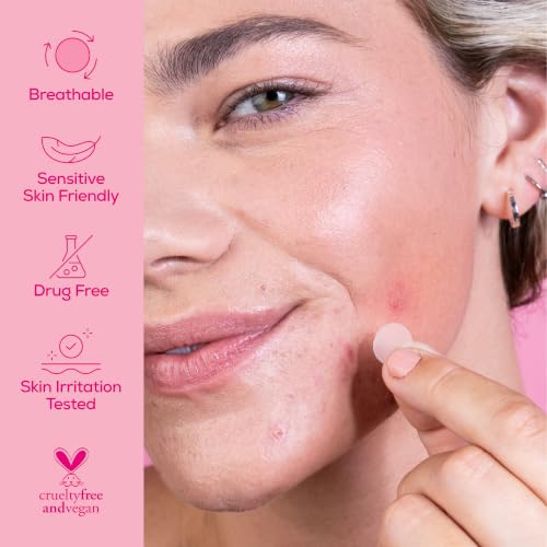 HANHOO Hydrocolloid Blemish Patch - 108 Count Acne Spot Patches