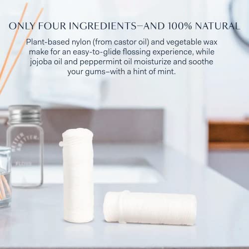Better & Better Natural Dental Floss Refill Pack - Vegan, Eco-Friendly
