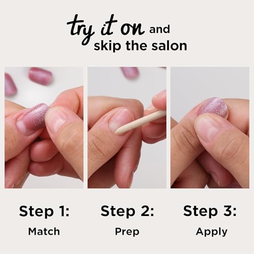 Sally Hansen Press-On Nails | Square Shape | 30 Unique Designs