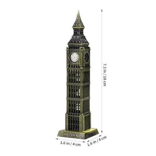 7 Inch Big Ben Statue - London Landmark Figurine for Home Decor
