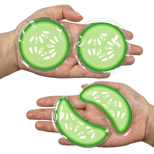 Reusable Gel Eye Pack Set | Cooling Eye Pads & Patches for Relief