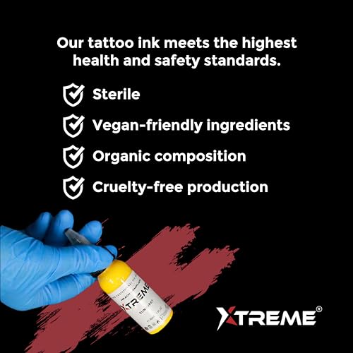 Xtreme Tattoo Ink - Medium Graywash, 4 oz Professional Shading Pigment