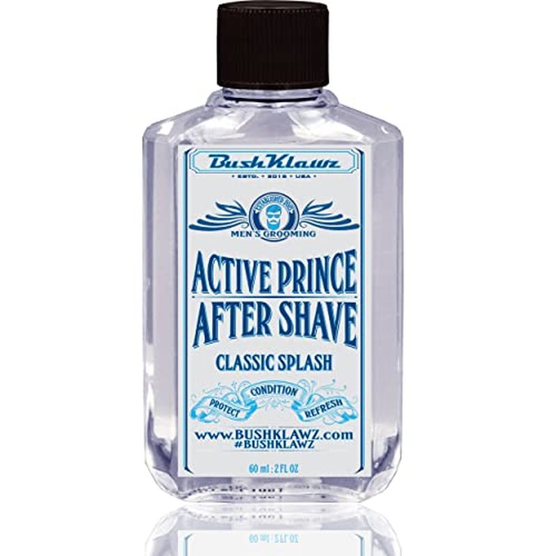 BushKlawz Classic Refreshing Cooling Soothing Barbershop After Shave Lotion Balm Toner Splash Variety Sampler Travel Kit Satisfy all Types of Viking Cannon Black Prime AfterShave Tonic Cologne