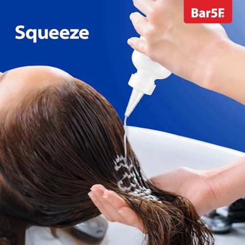 Bar5F 4 oz Soft Squeeze Hair Applicator Bottles, 4-Pack