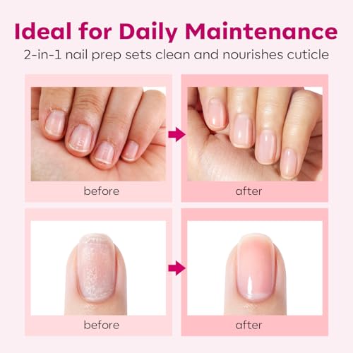 Modelones Cuticle Remover Kit Cuticle Remover Liquid & Cuticle Oil Pen Nail Kit w/Cuticle Trimmer Nail Stuff & File Cuticle Pusher & Nippers Manicure Kit for Women Nail Tools Manicure Set Nail Care