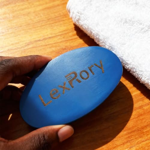 LexRory Soft Wave Brush for Men - Curved Boar Bristle Hair Brush