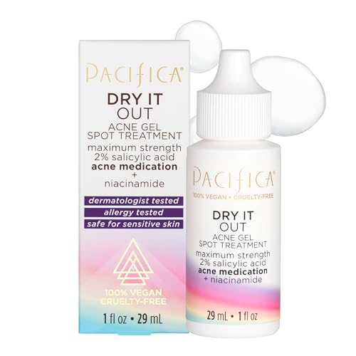 Pacifica Acne Spot Treatment Gel with 2% Salicylic Acid - Overnight Blemish Control